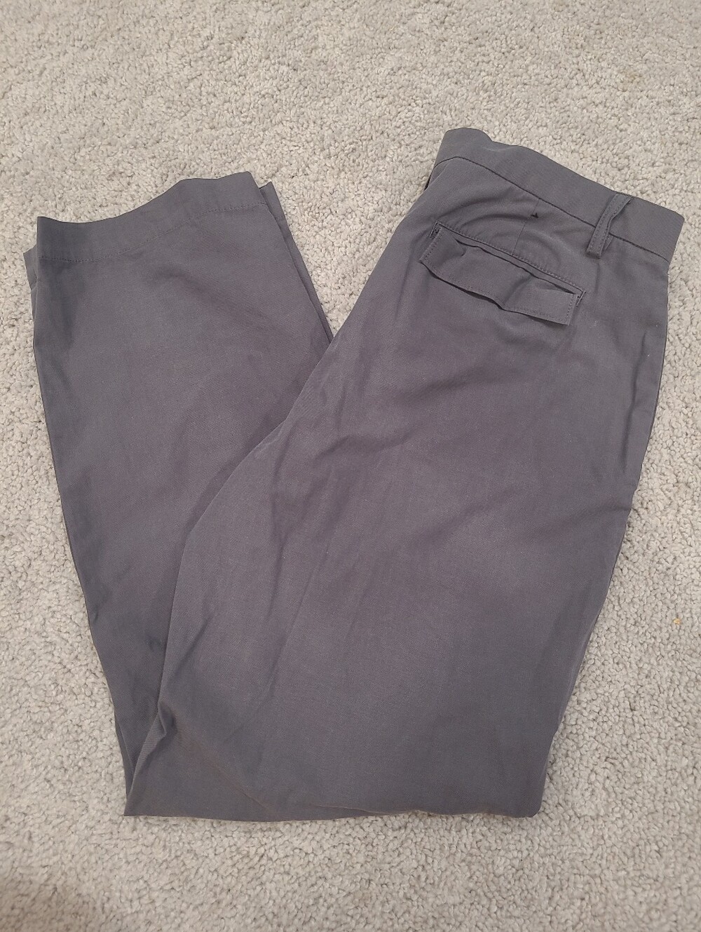 Banana Republic Charcoal Gray Chinos